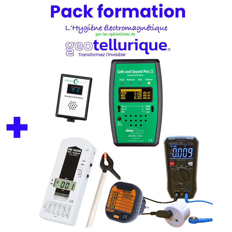 pack formation kit mesures d'ondes électromagnétiques